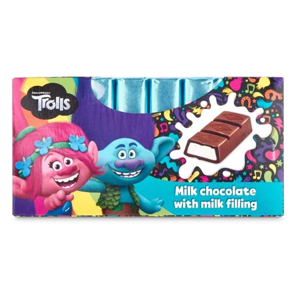 Mini barritas de chocolate con leche Nickelodeon caja 100 g (modelos diferentes) - 1 ud - Imagen del producto en Findit