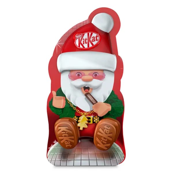 Surtido de chocolatinas Santa Kit Kat bolsa 132.7 g - 1 ud - Imagen del producto en Findit