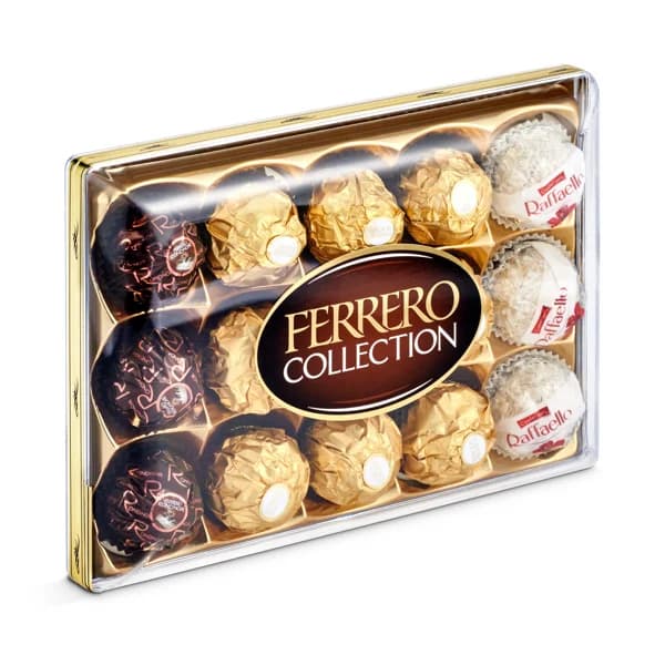 Bombones collection Ferrero caja 168 g - 1 ud - Imagen del producto en Findit