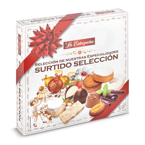 Surtido de navidad La estepeña caja 850 g - 1 ud - Imagen del producto en Findit