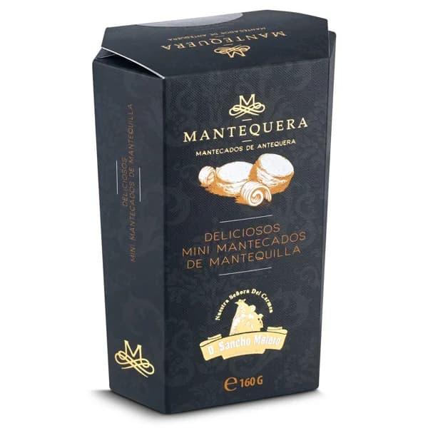 Mini mantecados de mantequilla D.sancho melero caja 160 g - 1 ud - Imagen del producto en Findit
