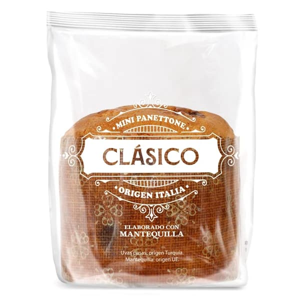 Mini panettone clásico El molino de Dia bolsa 100 g - 1 ud - Imagen del producto en Findit