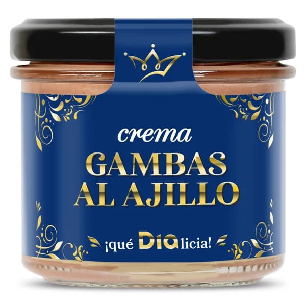 Crema de gambas al ajillo Nuestra Alacena de Dia frasco 110 g - 1 ud - Imagen del producto en Findit