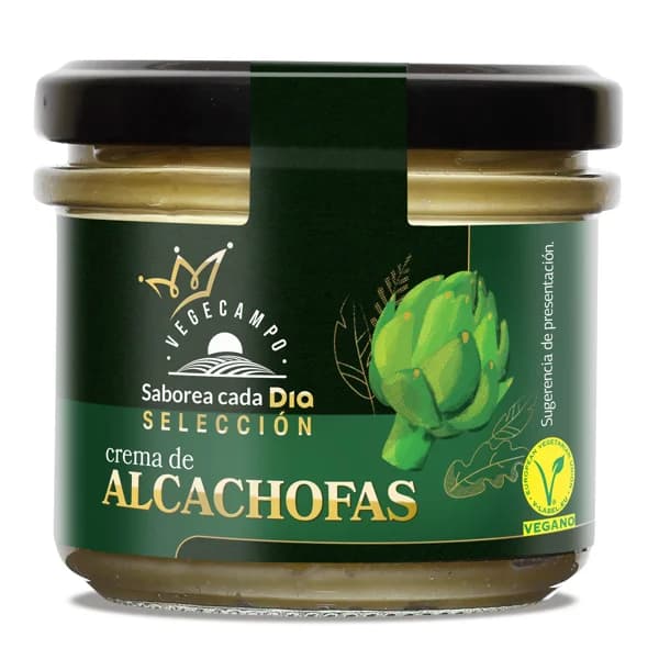 Crema de alcachofas Vegecampo de Dia frasco 110 g - 0.11 kg - Imagen del producto en Findit