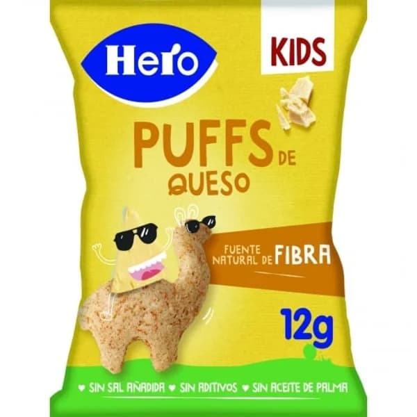 Snack Puffs Queso/Fibra Infantiles - 0.01 kg - Imagen del producto en Findit