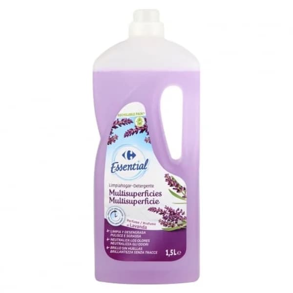 Limpiahogar multisuperficies lavanda Carrefour 1,5 l. - 1 ud - Imagen del producto en Findit