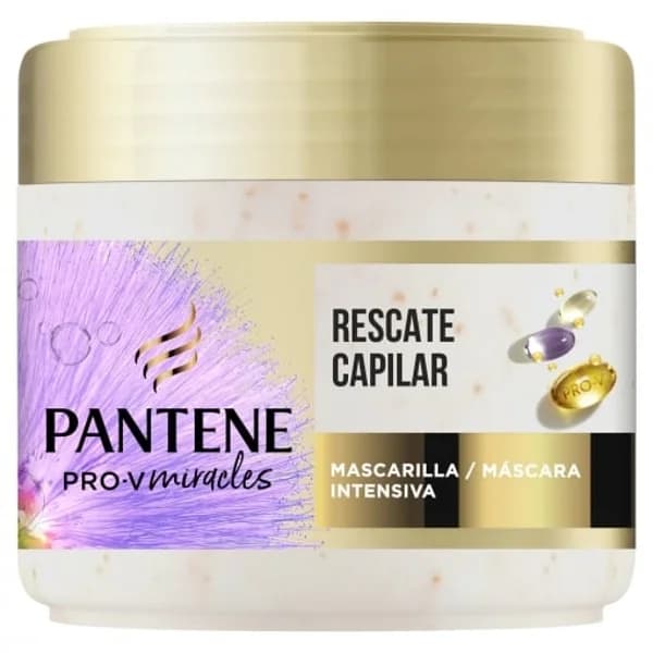 Mascarilla intensiva rescate capilar Pantene Pro-V Miracles 300 ml. - 1 ud - Imagen del producto en Findit