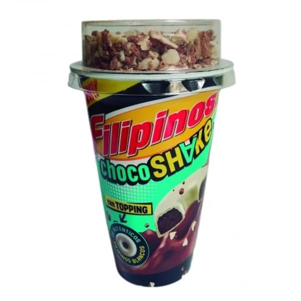 Bebida de chocolate 200 ml. + topping 10 g. Filipinos - 1 ud - Imagen del producto en Findit