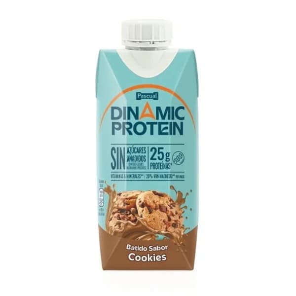 Batido de chocolate enriquecido con proteínas de la leche Life Cookies Dinamic 330 ml. - 0.33 l - Imagen del producto en Findit