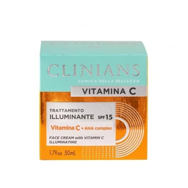 Crema iluminadora facial vitamina C SPF15 Clinians 50 ml. - 0.05 l - Imagen del producto en Findit