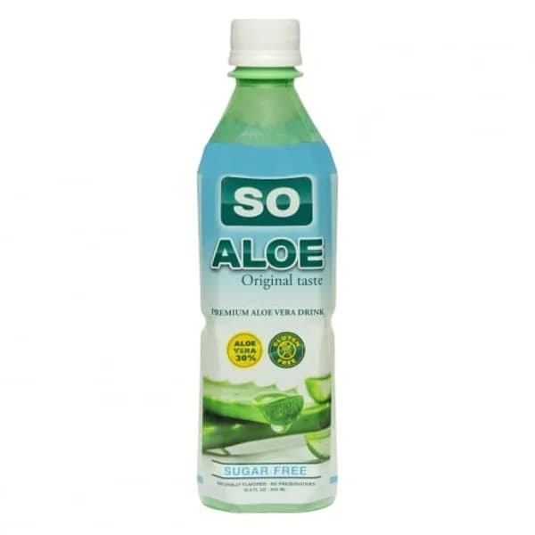 Agua de aloe vera So Aloe sin gluten y sin azúcar 50 cl. - 0.5 l - Imagen del producto en Findit
