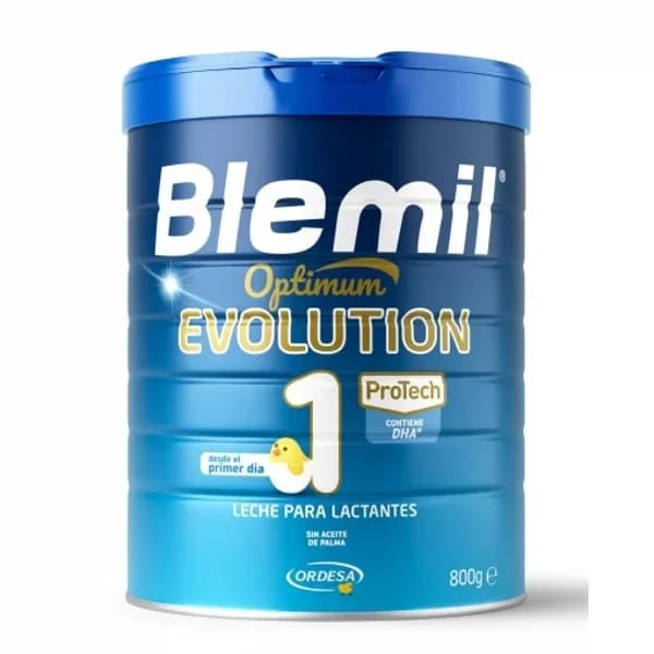 Leche infantil para lactantes en polvo Blemil Optimum Evolution 1 lata 800 g. - 0.8 kg - Imagen del producto en Findit