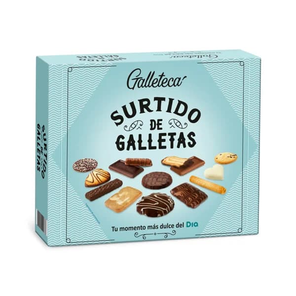 Surtido de galletas Galleteca de Dia caja 500 g - 0.4 kg - Imagen del producto en Findit