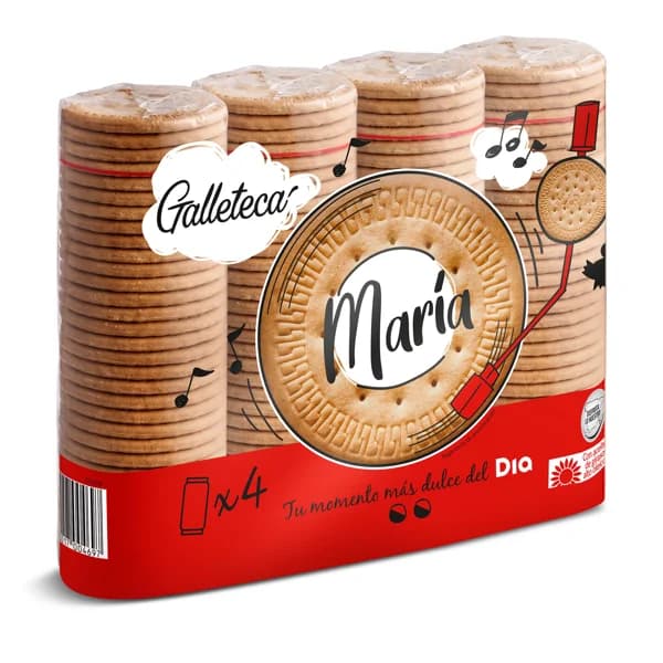 Galletas maría Galleteca de Dia paquete 800 g - 0.8 ud - Imagen del producto en Findit