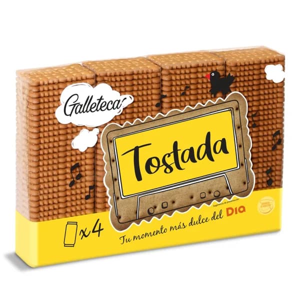 Galletas tostadas Galleteca de Dia paquete 800 g - 0.8 kg - Imagen del producto en Findit