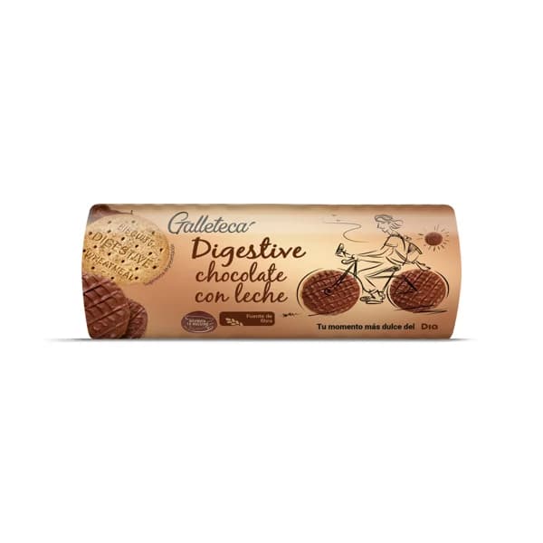 Galletas digestive con chocolate Galleteca de Dia paquete 300 g - 1 ud - Imagen del producto en Findit