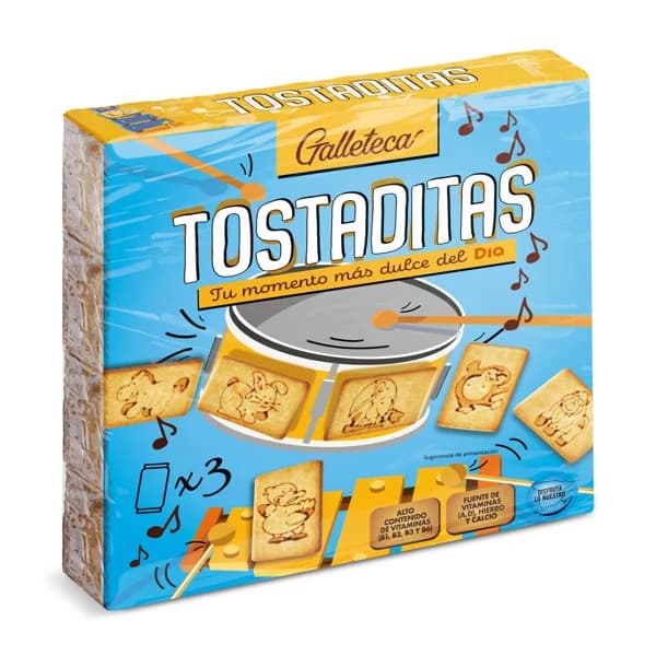 Galletas tostaditas Galleteca de Dia caja 600 g - 1 ud - Imagen del producto en Findit
