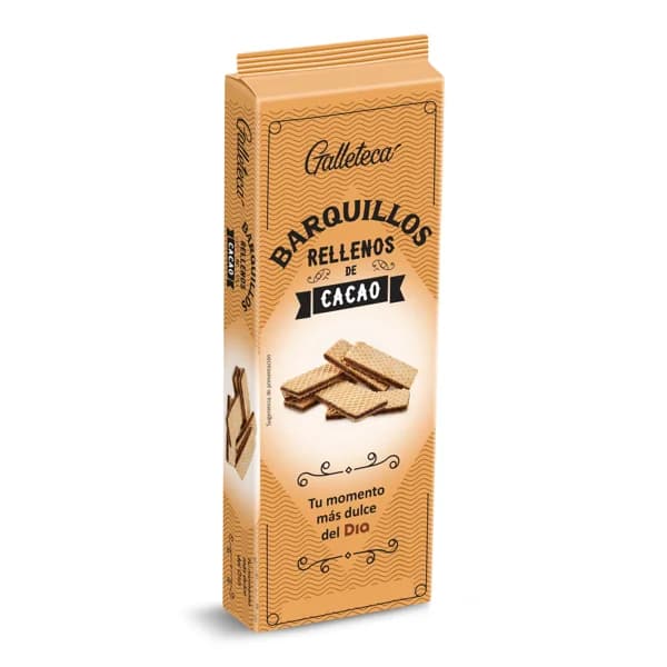 Barquillos rellenos de cacao Galleteca de Dia bolsa 210 g - 0.21 kg - Imagen del producto en Findit