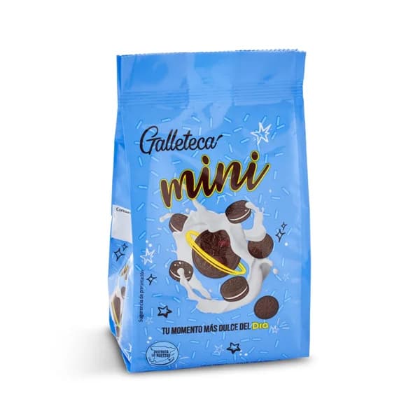 Mini galletas de cacao rellenas de crema Galleteca de Dia bolsa 100 g - 0.1 kg - Imagen del producto en Findit