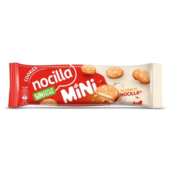Mini galletas rellenas con crema de leche Nocilla bolsa 64 g - 0.06 kg - Imagen del producto en Findit