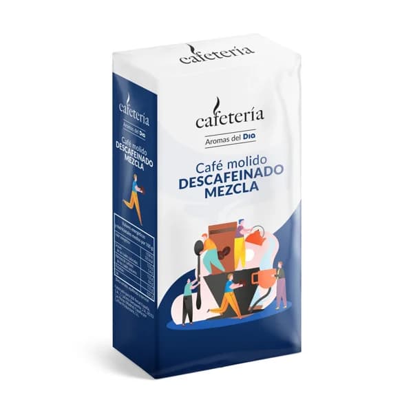 Café molido mezcla descafeinado Cafetería de Dia paquete 250 g - 0.25 kg - Imagen del producto en Findit