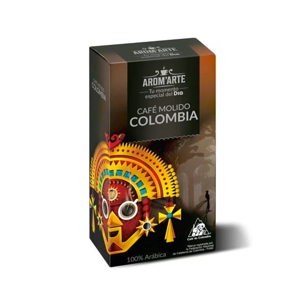 Café molido natural Colombia Arom'arte  de Dia bolsa 250 g - 0.25 kg - Imagen del producto en Findit