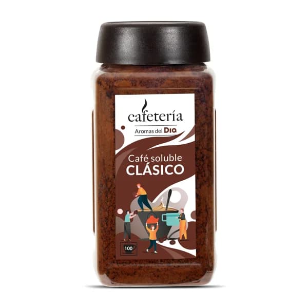 Café soluble clásico Cafetería de Dia frasco 200 g - 0.2 kg - Imagen del producto en Findit