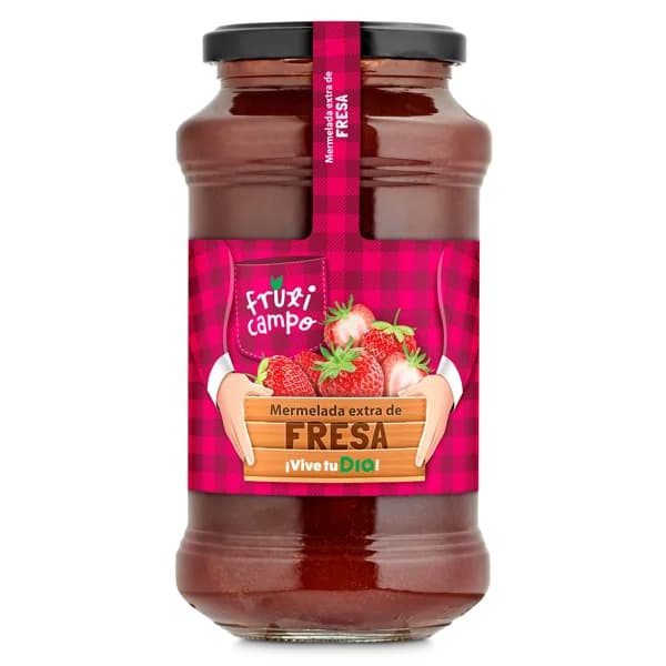 Mermelada de fresa extra Fruticampo de Dia frasco 650 g - 0.65 kg - Imagen del producto en Findit