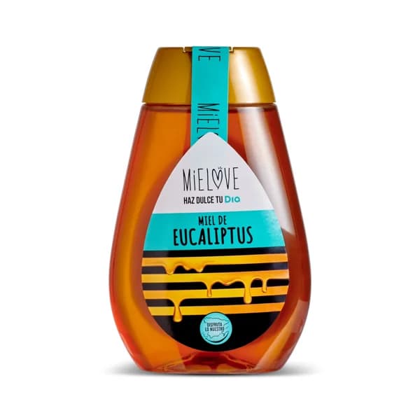 Miel de eucalipto Mielove de Dia frasco 350 g - 0.35 kg - Imagen del producto en Findit