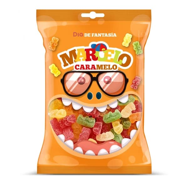 Golosinas ositos azucarados Marcelo Caramelo de Dia bolsa 250 g - 0.25 ud - Imagen del producto en Findit