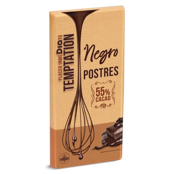 Chocolate negro para postres Temptation de Dia 200 g - 0.2 kg - Imagen del producto en Findit