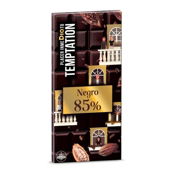 Chocolate negro 85% cacao Temptation de Dia 100 g - 0.1 kg - Imagen del producto en Findit