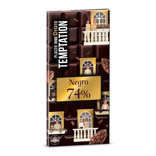Chocolate negro 74% cacao Temptation de Dia 100 g - 0.1 kg - Imagen del producto en Findit