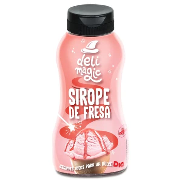 Sirope de fresa Delimagic de Dia botella 295 g - 0.29 kg - Imagen del producto en Findit