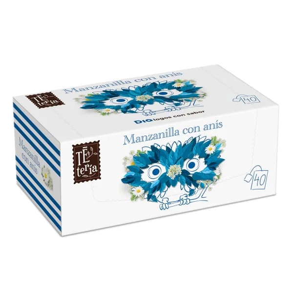 Manzanilla con anís Tetería de Dia caja 40 unidades - 43.75 ud - Imagen del producto en Findit