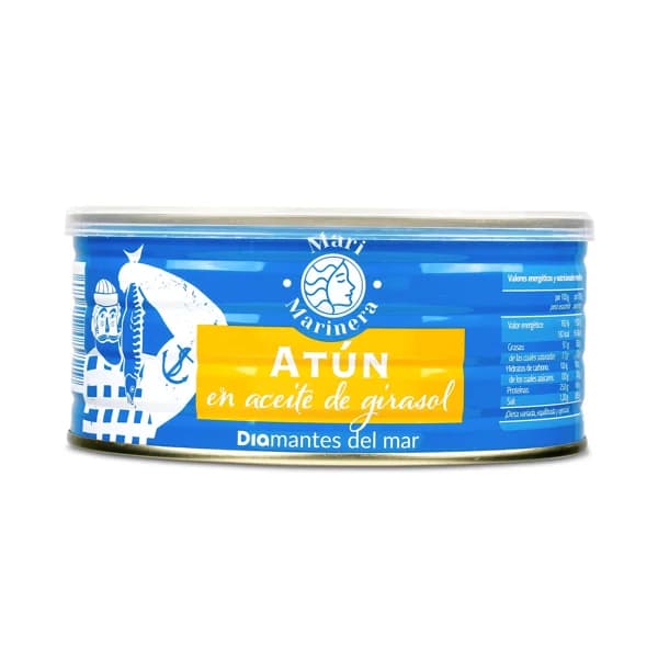 Atún en aceite de girasol Mari Marinera de Dia lata 650 g - 0.65 kg - Imagen del producto en Findit