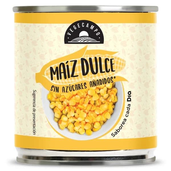 Maíz dulce Vegecampo de Dia lata 285 g - 0.29 kg - Imagen del producto en Findit