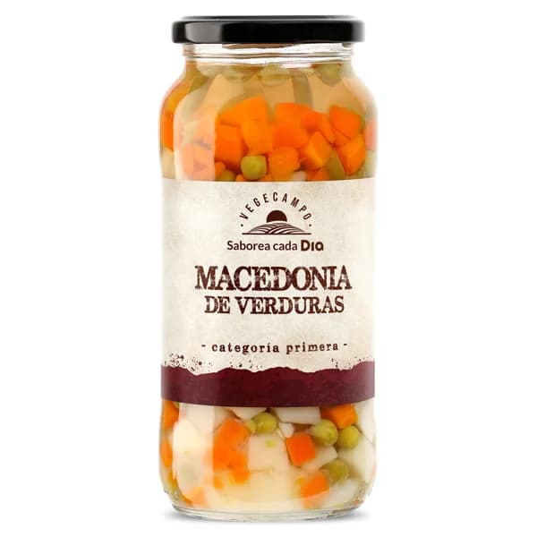 Macedonia de verdura Vegecampo de Dia frasco 325 g - 0.32 kg - Imagen del producto en Findit