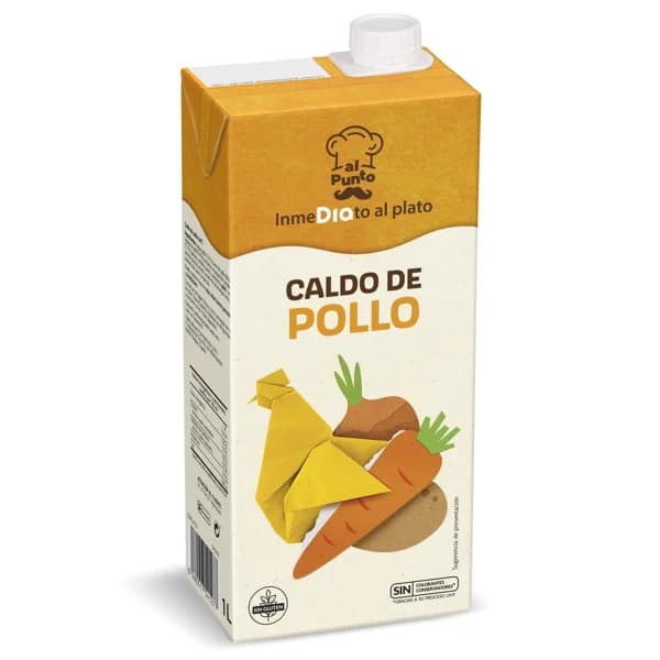 Caldo de pollo Al Punto Dia brik 1 l - 1 l - Imagen del producto en Findit