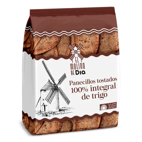 Panecillo 100% integral El molino de Dia bolsa 225 g - 0.23 kg - Imagen del producto en Findit