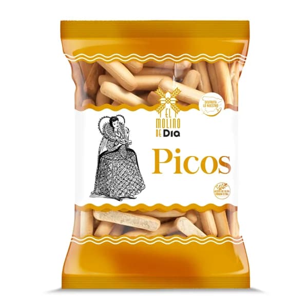 Picos de pan El molino de Dia bolsa 250 g - 0.25 kg - Imagen del producto en Findit
