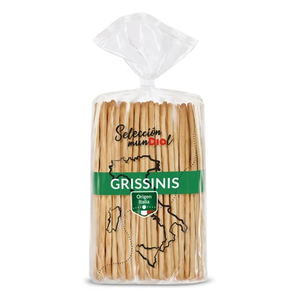 Grissinis finos Selección Mundial de Dia bolsa 250 g - 0.25 kg - Imagen del producto en Findit