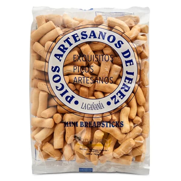 Picos artesanos de jerez Horno la gañania bolsa 400 g - 0.4 kg - Imagen del producto en Findit