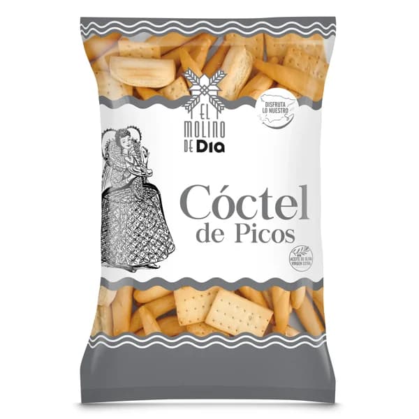 Cóctel de picos El molino de Dia bolsa 250 g - 0.25 kg - Imagen del producto en Findit