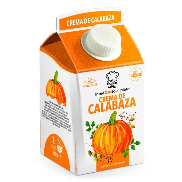 Crema de calabaza Al Punto Dia brik 500 ml - 0.5 l - Imagen del producto en Findit