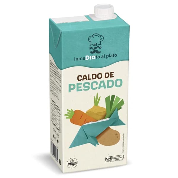 Caldo de pescado Al Punto Dia brik 1 l - 1 l - Imagen del producto en Findit