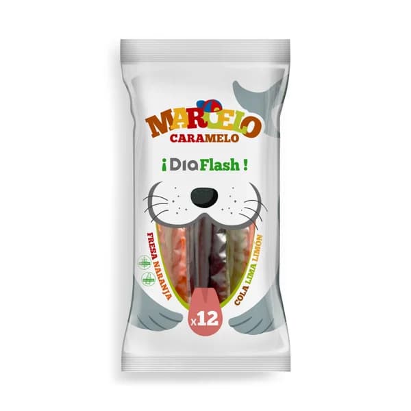 Polo refrescante mix para congelar Marcelo Caramelo de Dia bolsa 600 ml - 0.6 l - Imagen del producto en Findit