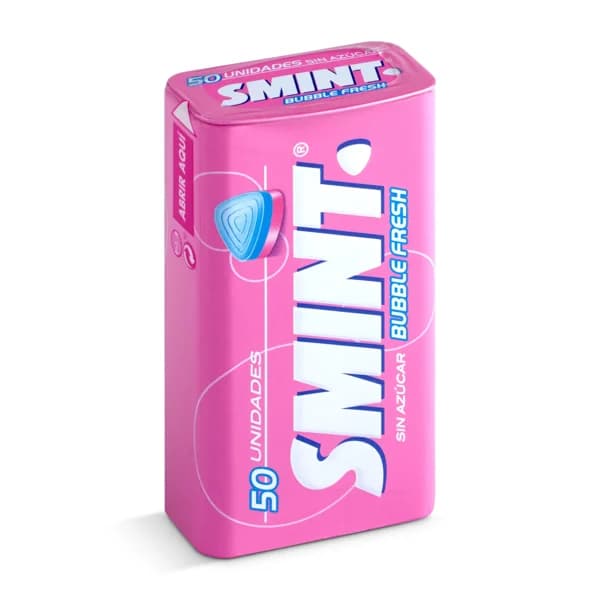 Caramelos bubble fresh sin azúcar Smint lata 35 g - 0.04 ud - Imagen del producto en Findit