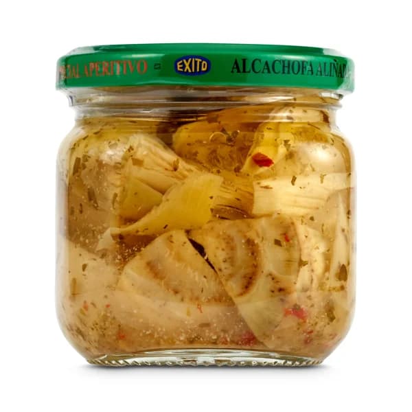 Corazones de alcachofas aliñadas Exito frasco 170 g - 0.17 kg - Imagen del producto en Findit