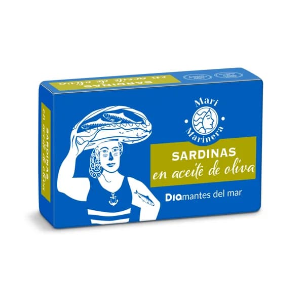 Sardinas en aceite de oliva Mari Marinera de Dia lata 85 g - 0.09 kg - Imagen del producto en Findit